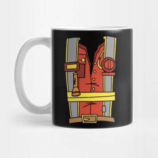 Brave Blaze: Firefighter Uniform Mug